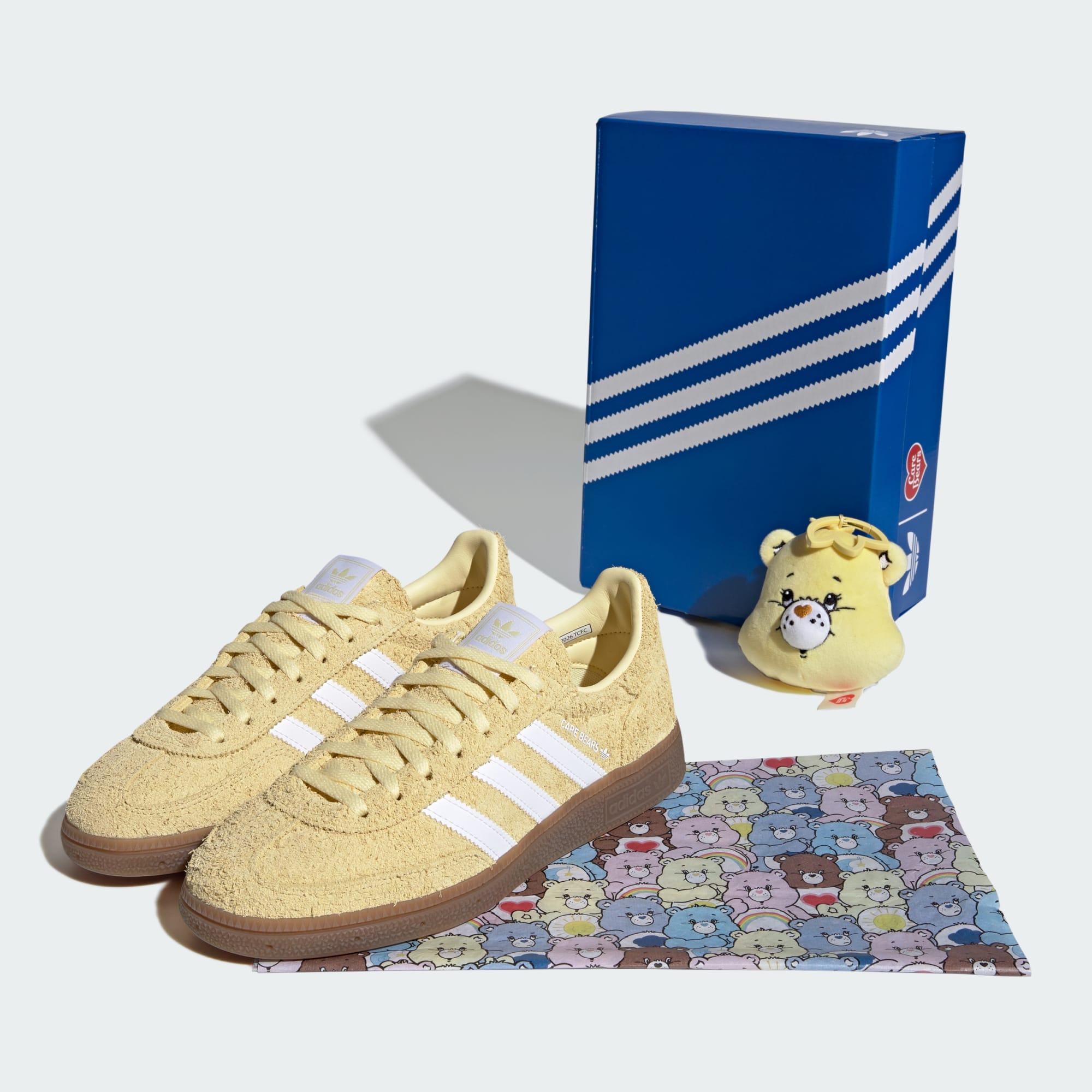 HANDBALL SPEZIAL SHOES - Yellow / Cloud White / Gum - KI5034 - Packaging View