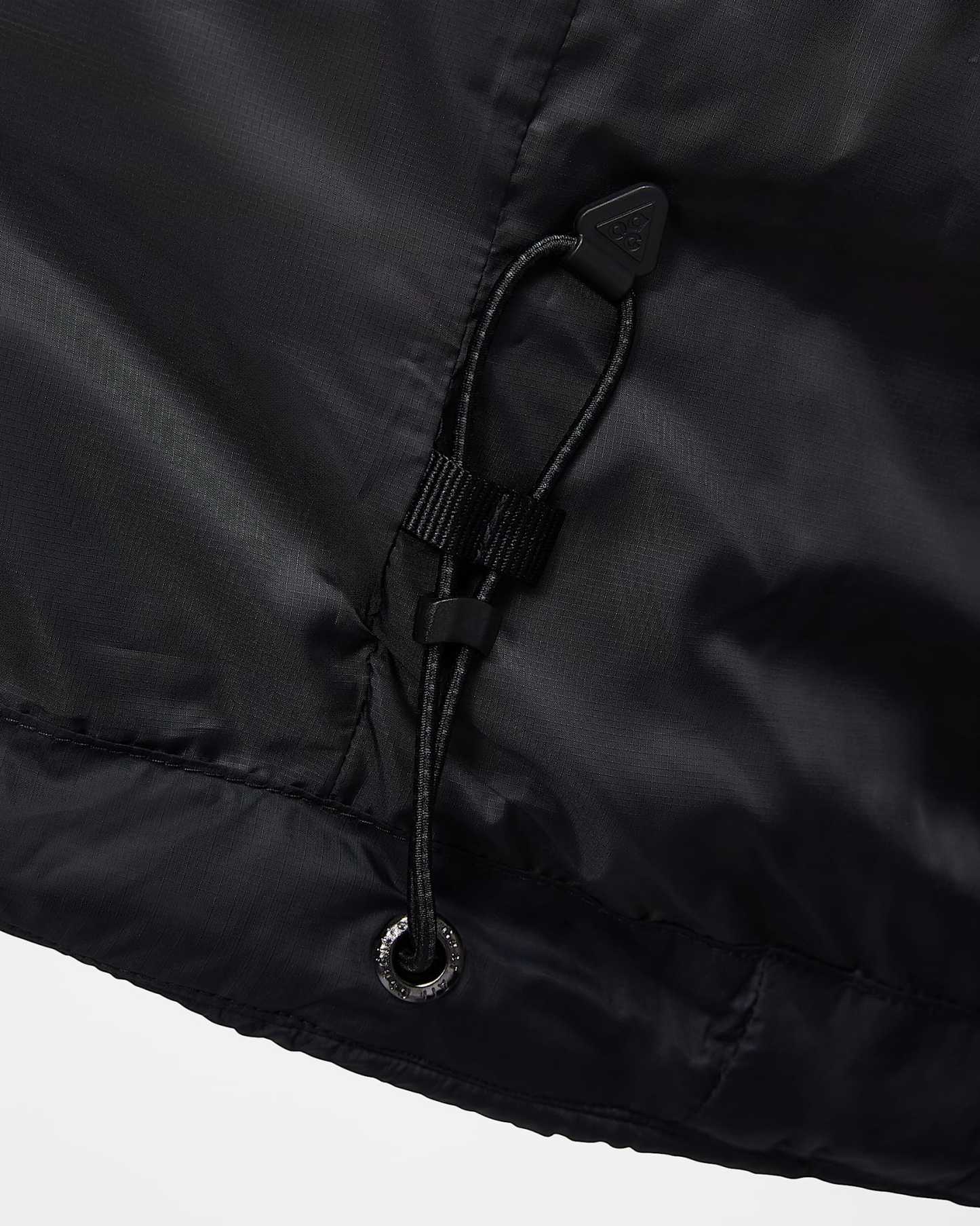 나이키 ACG '루나 레이크' PrimaLoft® 여성 써마 핏 ADV 루즈 후드 재킷 - 블랙/블랙/블랙/서밋 화이트