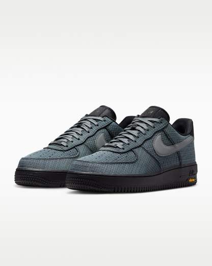나이키 에어 포스 1 ’07 LX Vibram® 남성 신발 - 블랙/라이트 레몬 트위스트/스피드 옐로우/스모크 그레이