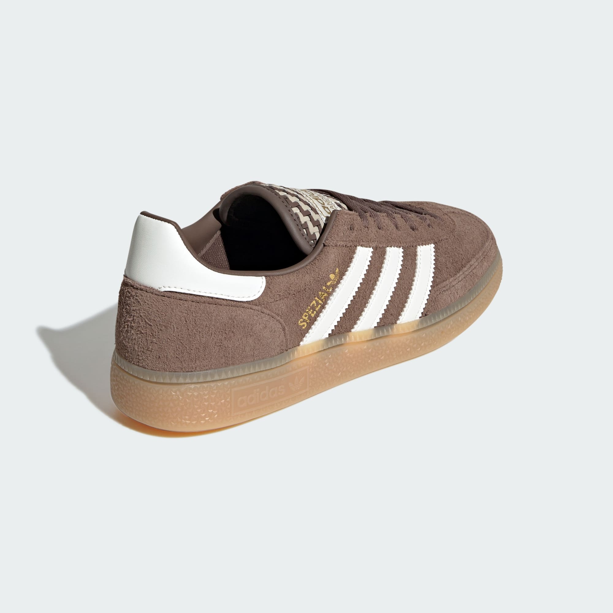 HANDBALL SPEZIAL SHOES - Earth Strata / Off White / Khaki Three - KK0928 - Back Lateral Top View