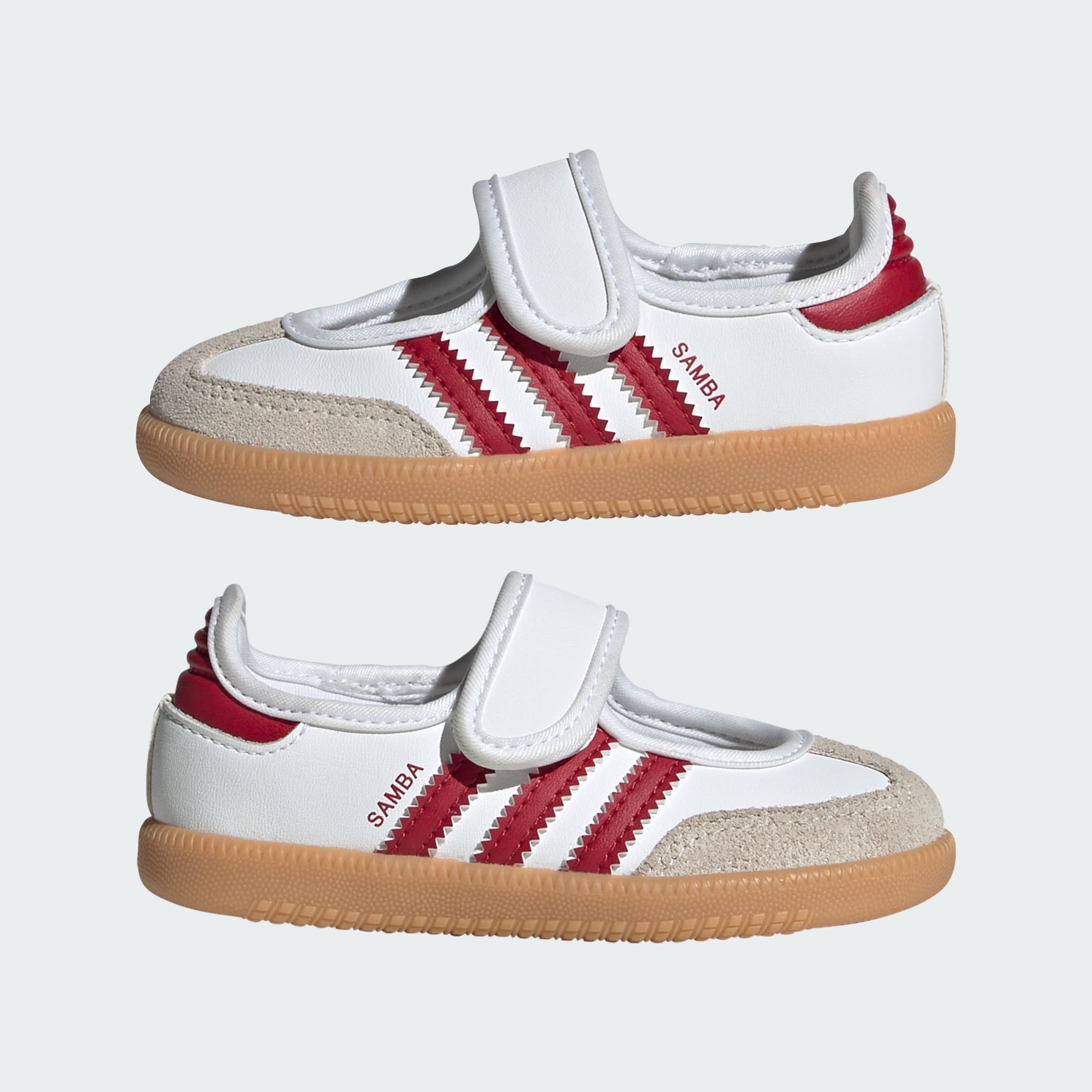 삼바 제인 - Cloud White / Team Victory Red / Gum