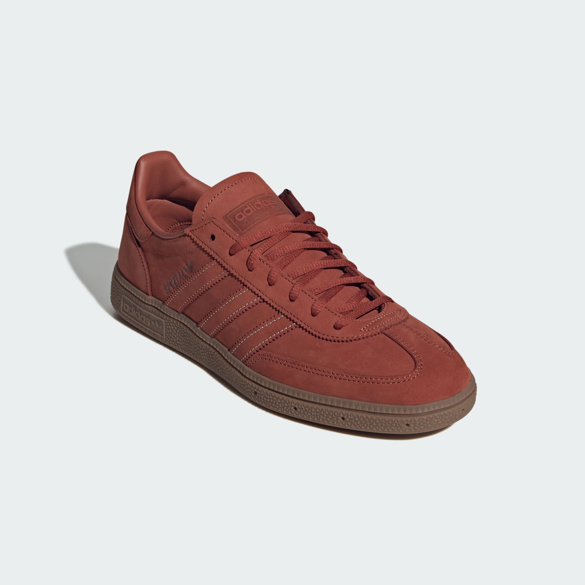 핸드볼 스페지알 - Burnt Sienna / Burnt Sienna / Gum - KJ9854 - Front Lateral Top View
