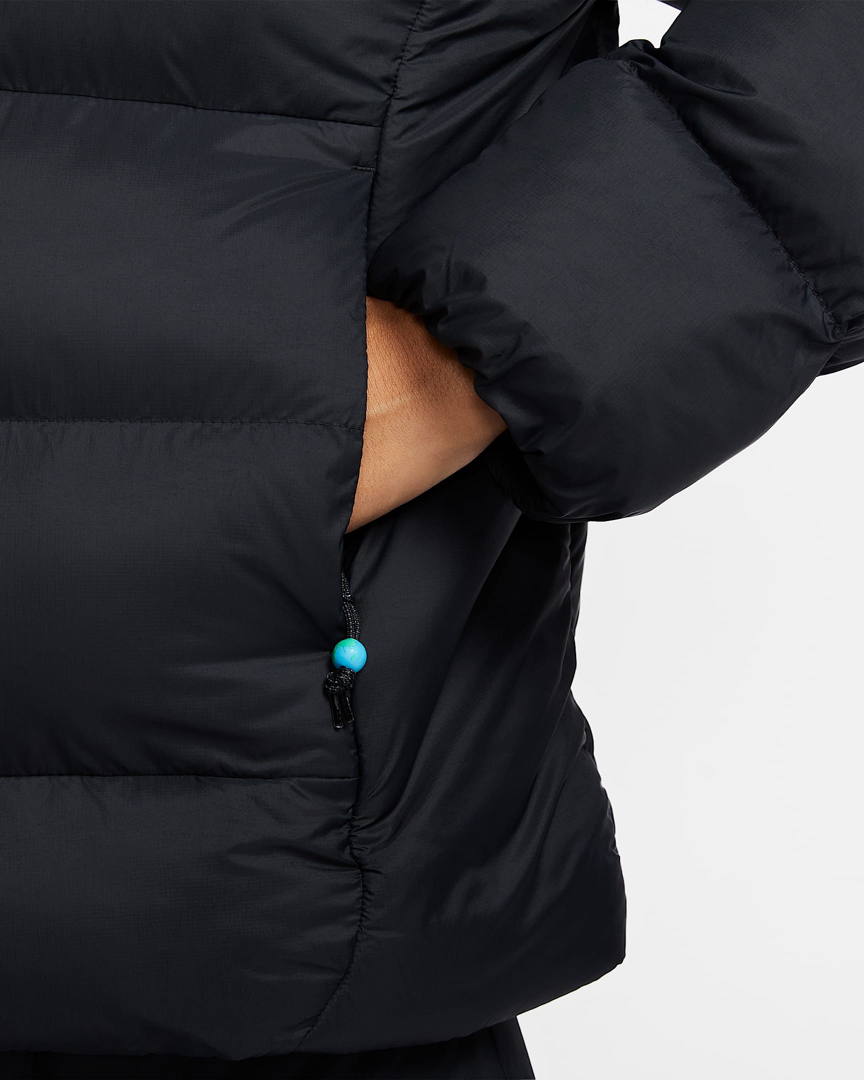 나이키 ACG '루나 레이크' PrimaLoft® 여성 써마 핏 ADV 루즈 후드 재킷 - 블랙/블랙/블랙/서밋 화이트