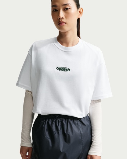 나이키 스포츠웨어 티셔츠 - 화이트