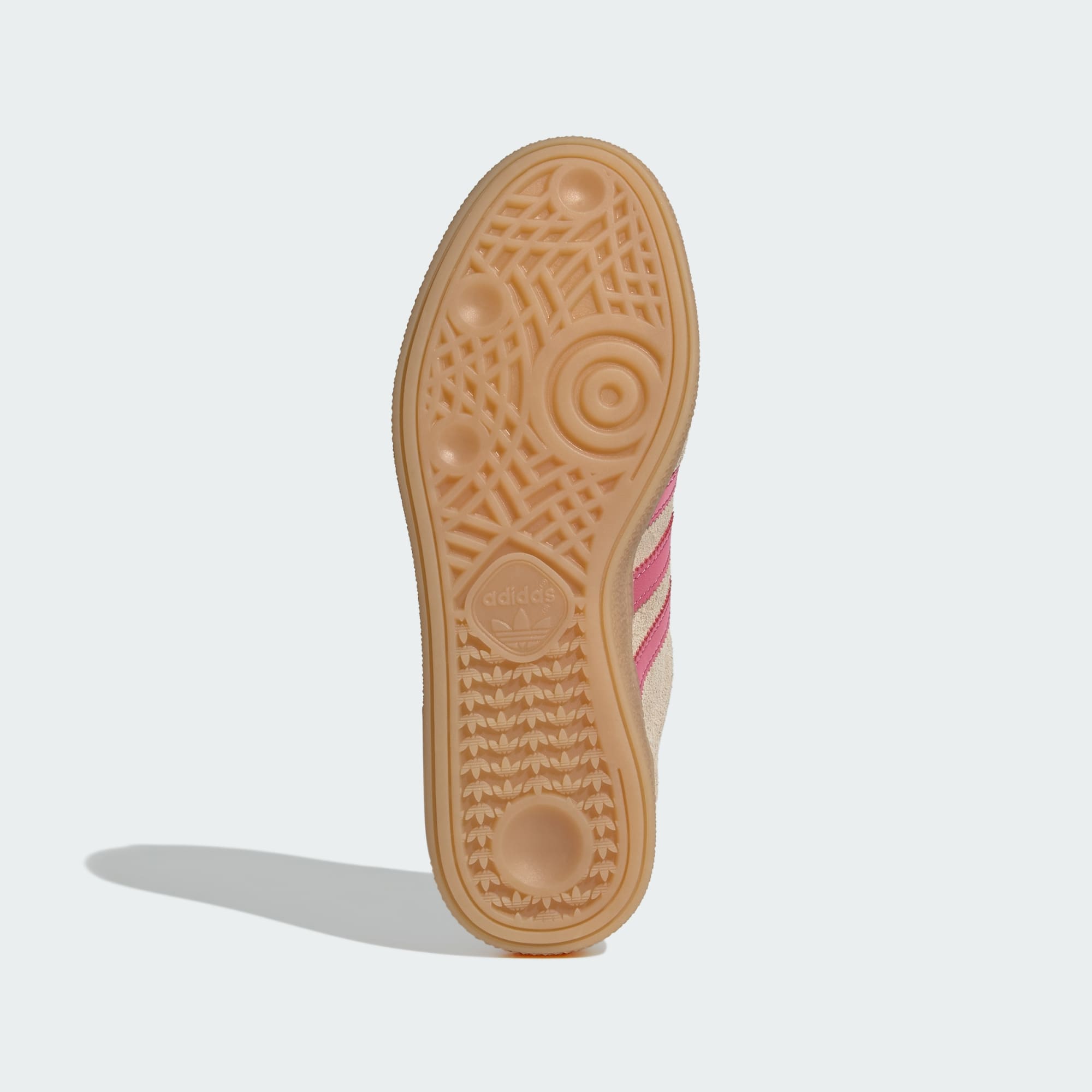 HANDBALL SPEZIAL SHOES - Magic Beige / Dual Magenta / Gold Metallic - KI2192 - Bottom View
