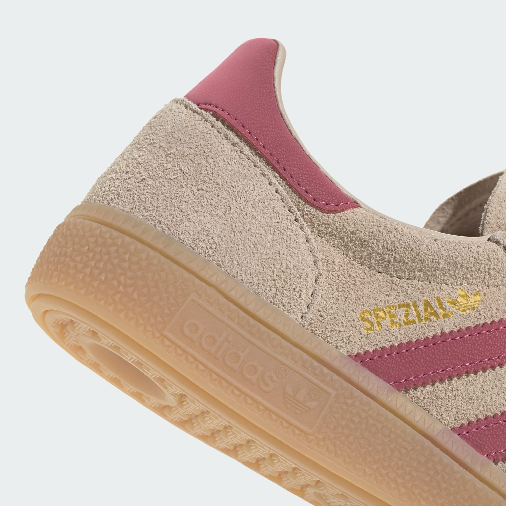 HANDBALL SPEZIAL SHOES - Magic Beige / Dual Magenta / Gold Metallic - KI2192 - Detail View 2