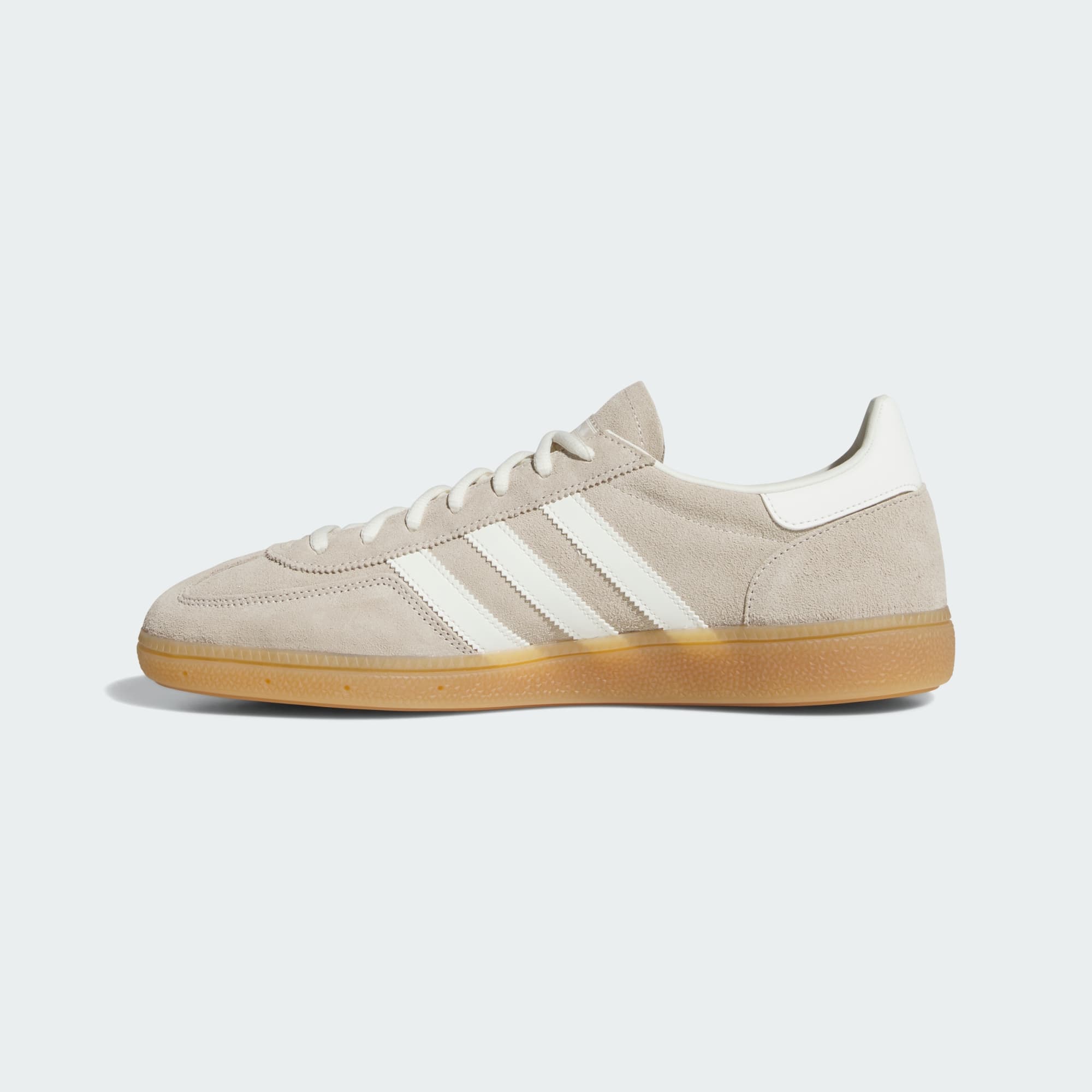 핸드볼 스페지알 - Khaki Three / Off White / Gum - KZ6703 - Side Medial Center View