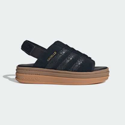 가젤 볼드 샌들 - Core Black / Core Black / Gold Metallic