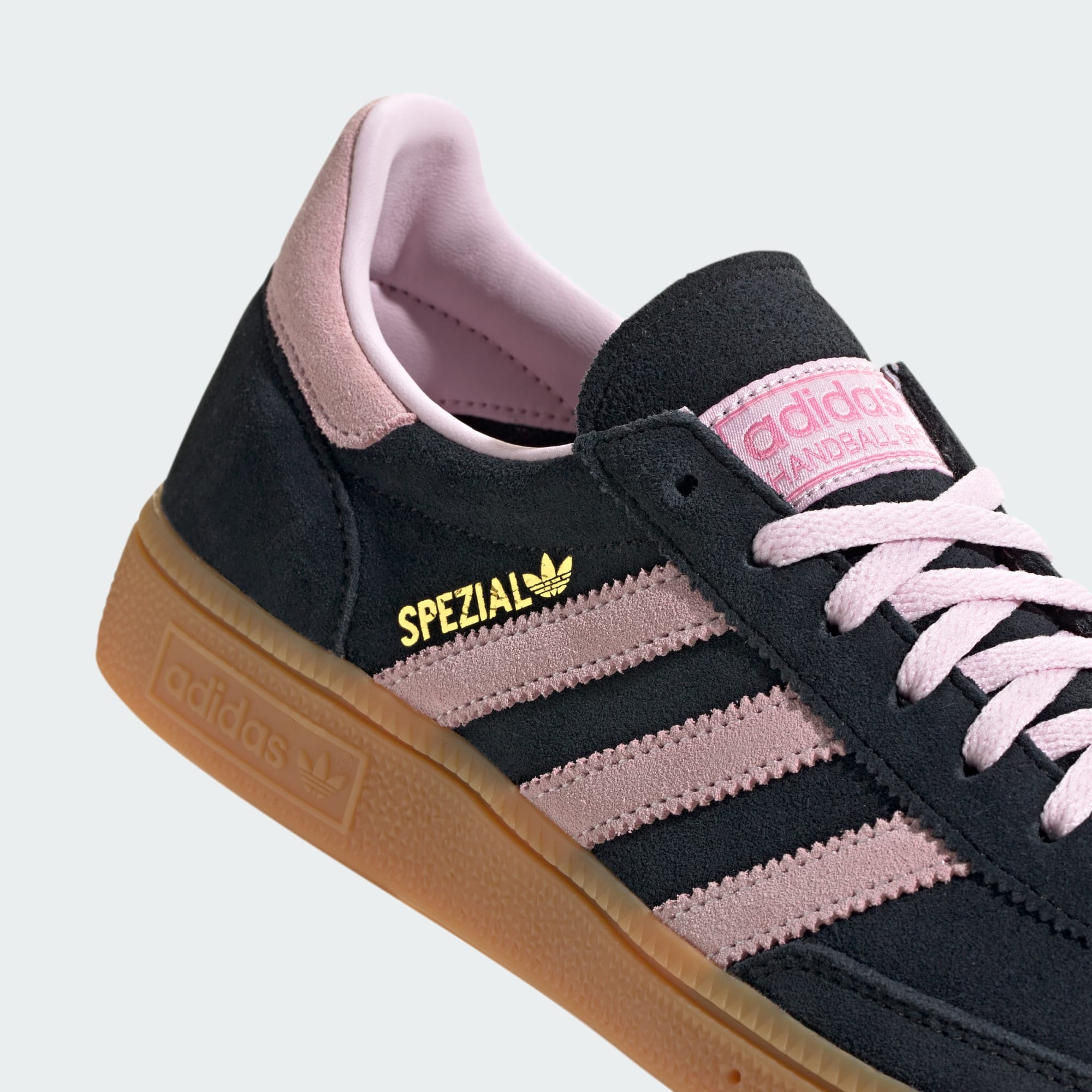 HANDBALL SPEZIAL SHOES - Core Black / Clear Pink / Gum - IE5897 - Detail View 2