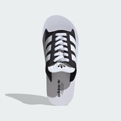 가젤 비치 슬라이드 - Core Black / Cloud White / Cloud White