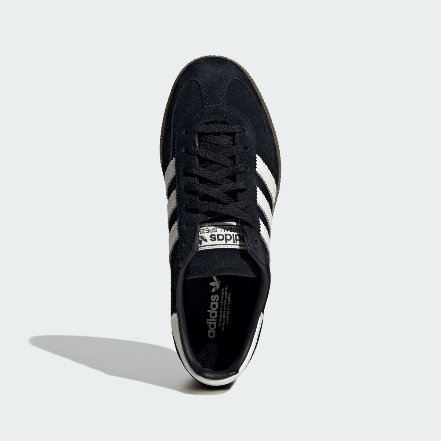 핸드볼 스페지알 볼드 - Core Black / Core White / Gum - JR7438 - Top Portrait View