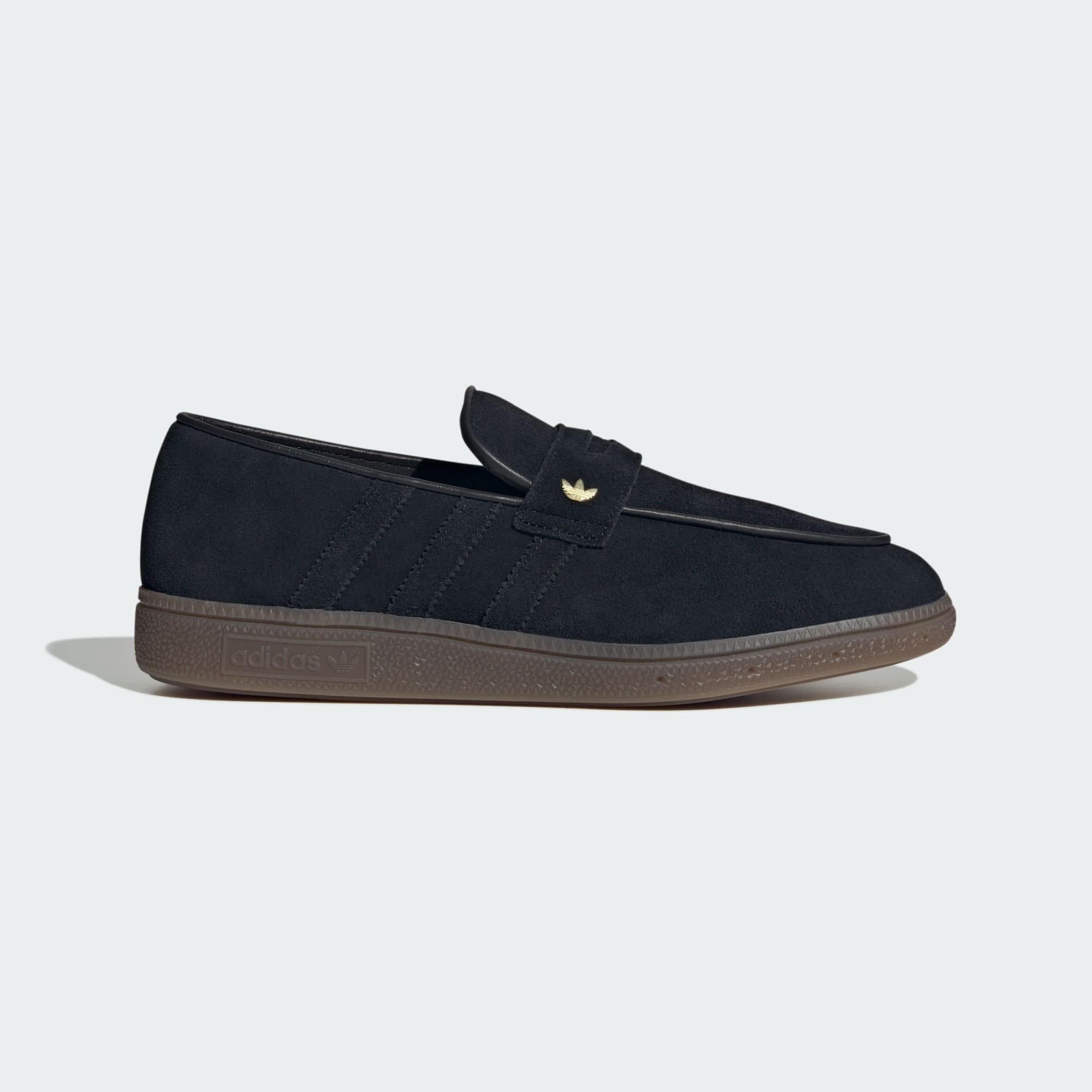 핸드볼 스페지알 로퍼 - Core Black / Core Black / Gum - KH5703 - Side Lateral Center View