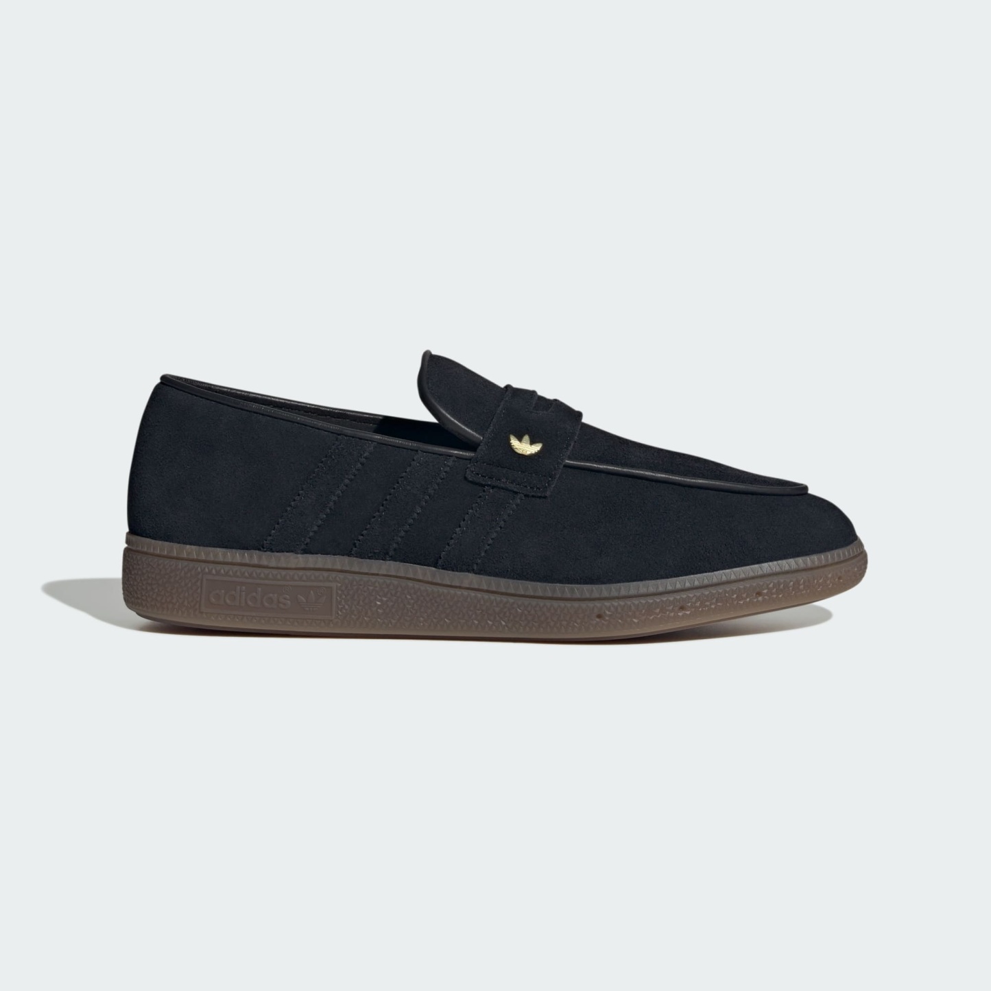 핸드볼 스페지알 로퍼 - Core Black / Core Black / Gum - KH5703 - Side Lateral Center View