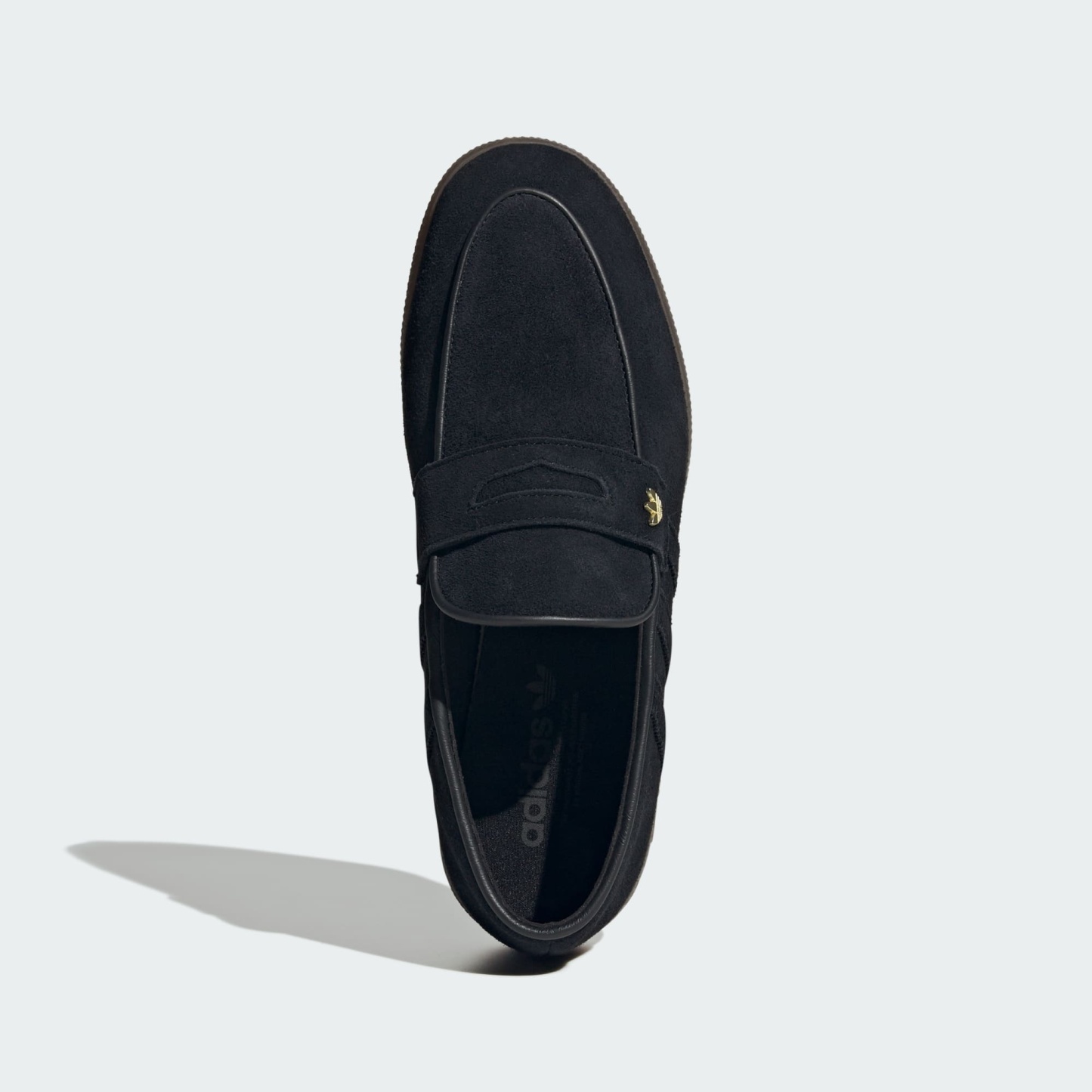 핸드볼 스페지알 로퍼 - Core Black / Core Black / Gum - KH5703 - Top Portrait View