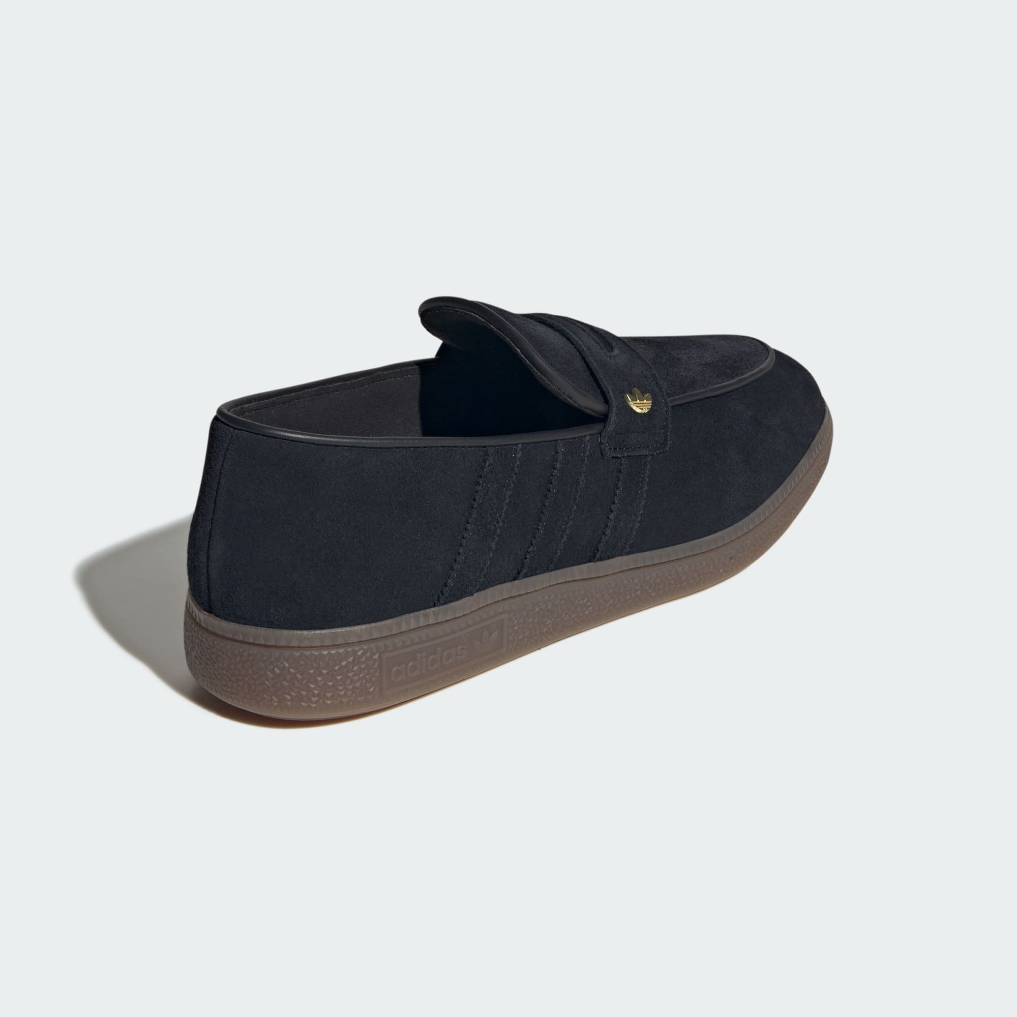핸드볼 스페지알 로퍼 - Core Black / Core Black / Gum - KH5703 - Back Lateral Top View