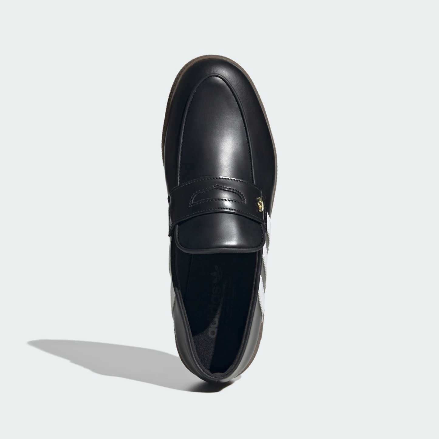 핸드볼 스페지알 로퍼 - Core Black / Cloud White / Gold Metallic - LA4186 - Top Portrait View
