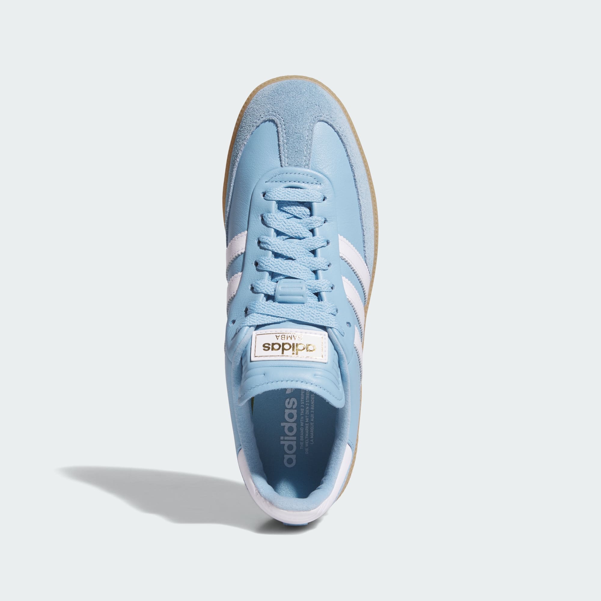 삼바 스파이크리스 - Clear Blue / Cloud White / Gum