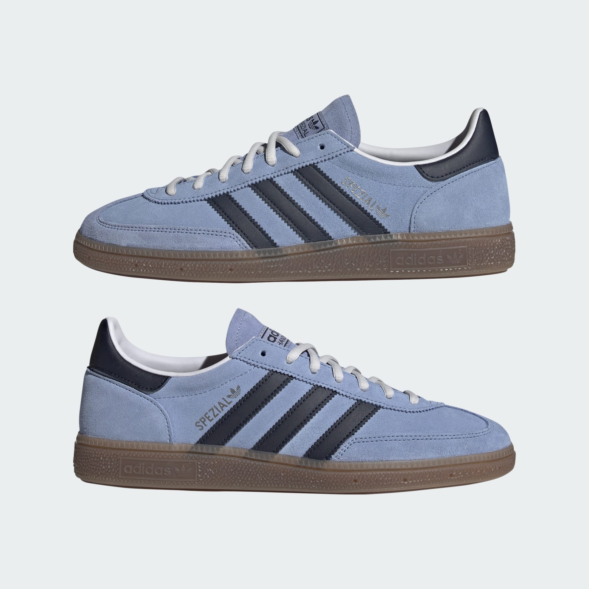 핸드볼 스페지알 - Chalk Blue / Legend Ink / Gum - KZ6706 - Mirrored Pair View