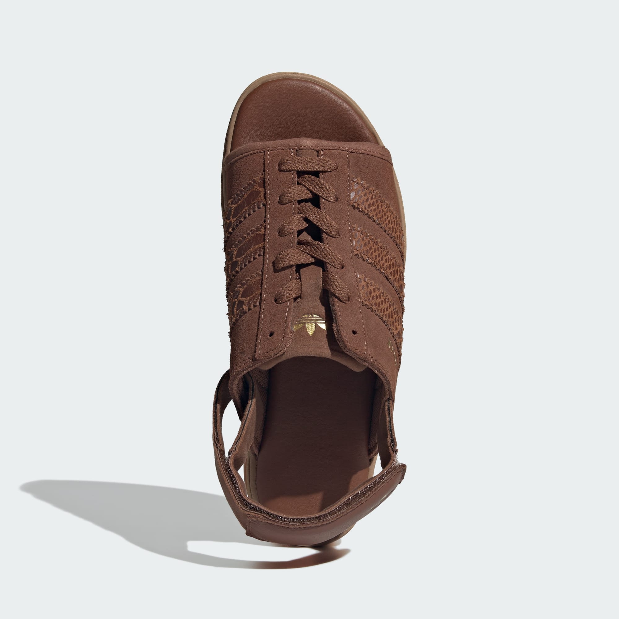가젤 볼드 샌들 - Preloved Brown / Preloved Brown / Gold Metallic