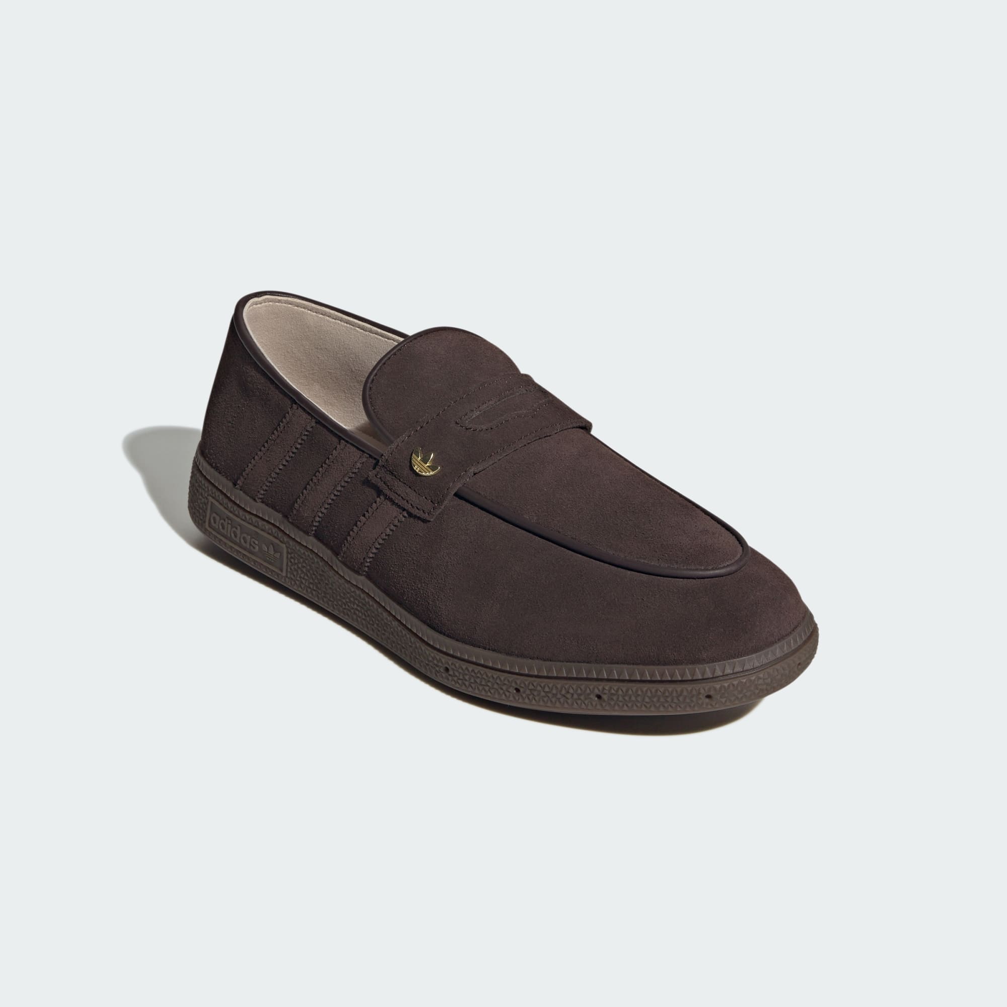 핸드볼 스페지알 로퍼 - Aurora Coffee / Aurora Coffee / Gum - KH5701 - Front Lateral Top View