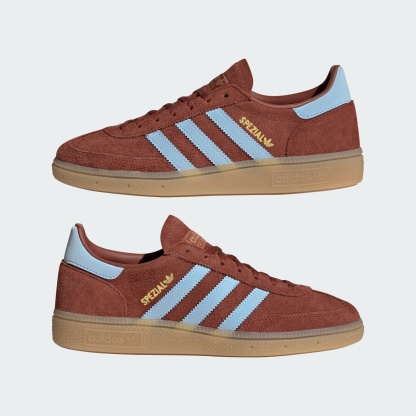 HANDBALL SPEZIAL SHOES - Burnt Sienna / Clear Sky / Gold Metallic - KI2191 - Mirrored Pair View