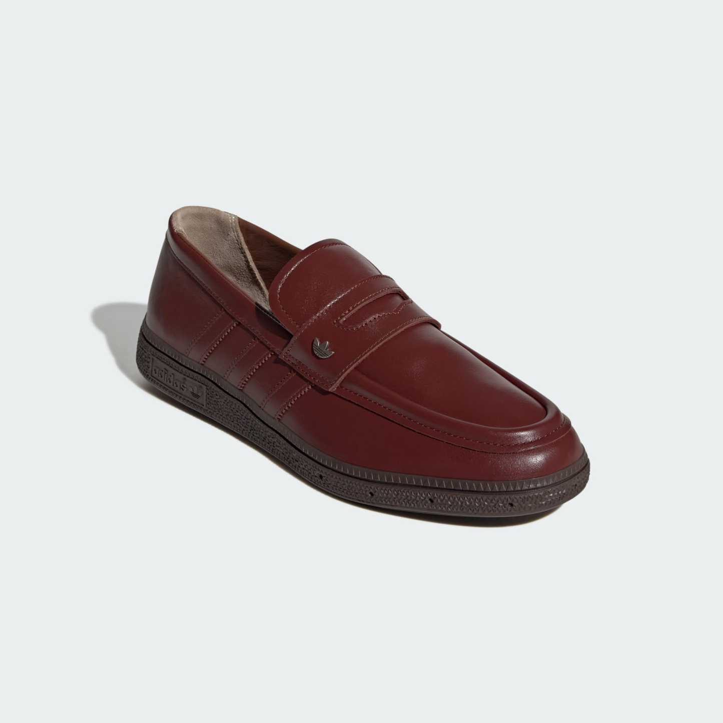 핸드볼 스페지알 - Fox Brown / Fox Brown / Dark Brown - KJ5787 - Front Lateral Top View