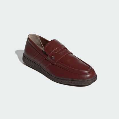 핸드볼 스페지알 - Fox Brown / Fox Brown / Dark Brown - KJ5787 - Front Lateral Top View