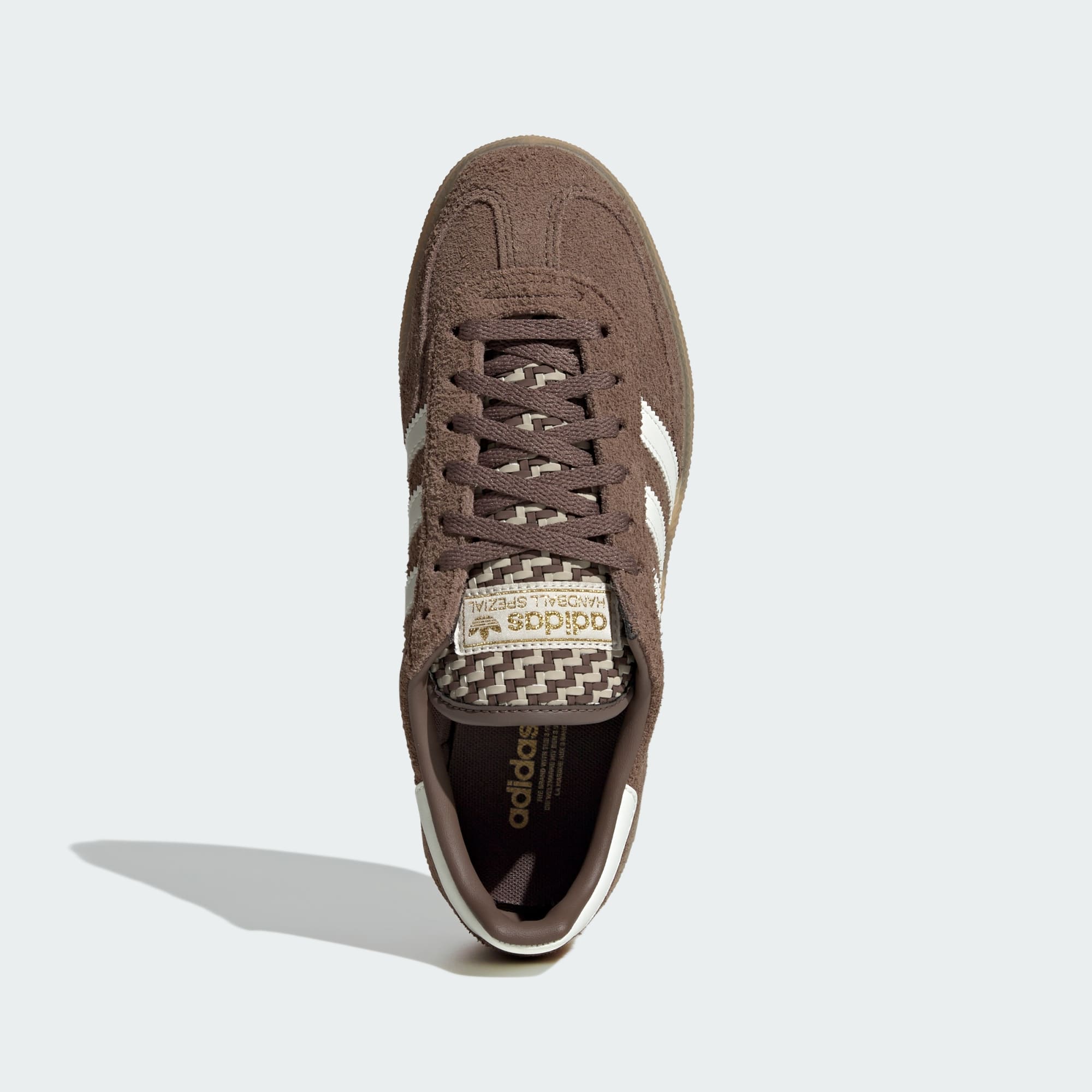 HANDBALL SPEZIAL SHOES - Earth Strata / Off White / Khaki Three - KK0928 - Top Portrait View