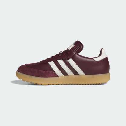 삼바 스파이크리스 - Maroon / Off White / Gum