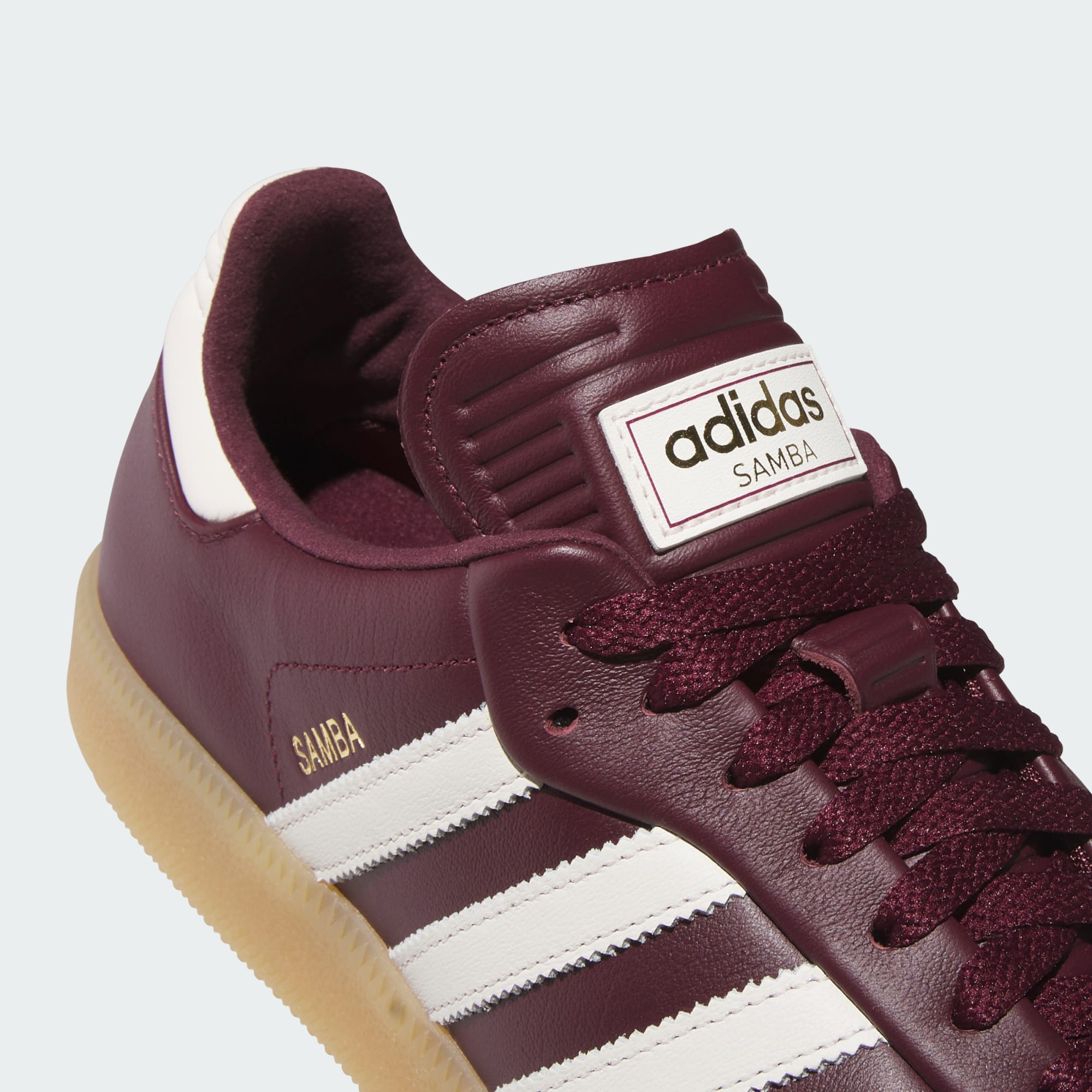 삼바 스파이크리스 - Maroon / Off White / Gum