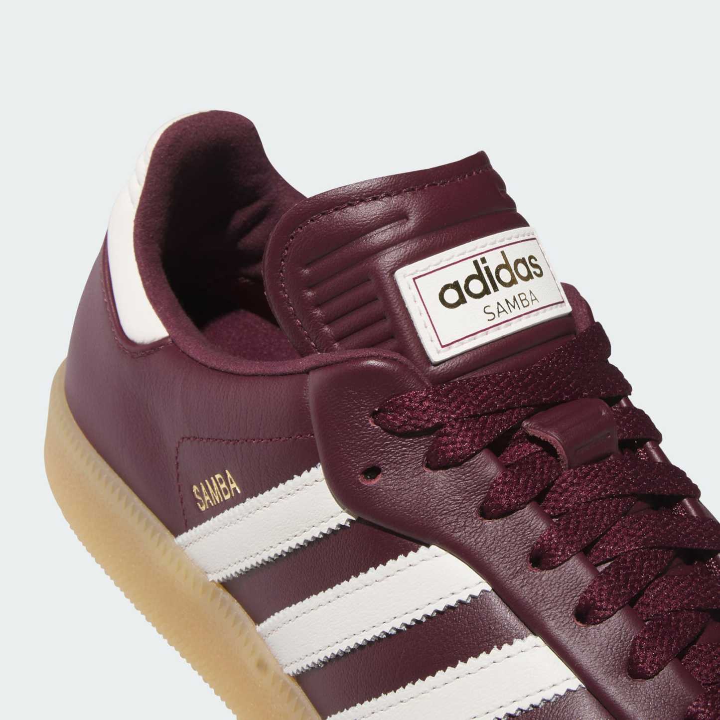 삼바 스파이크리스 - Maroon / Off White / Gum