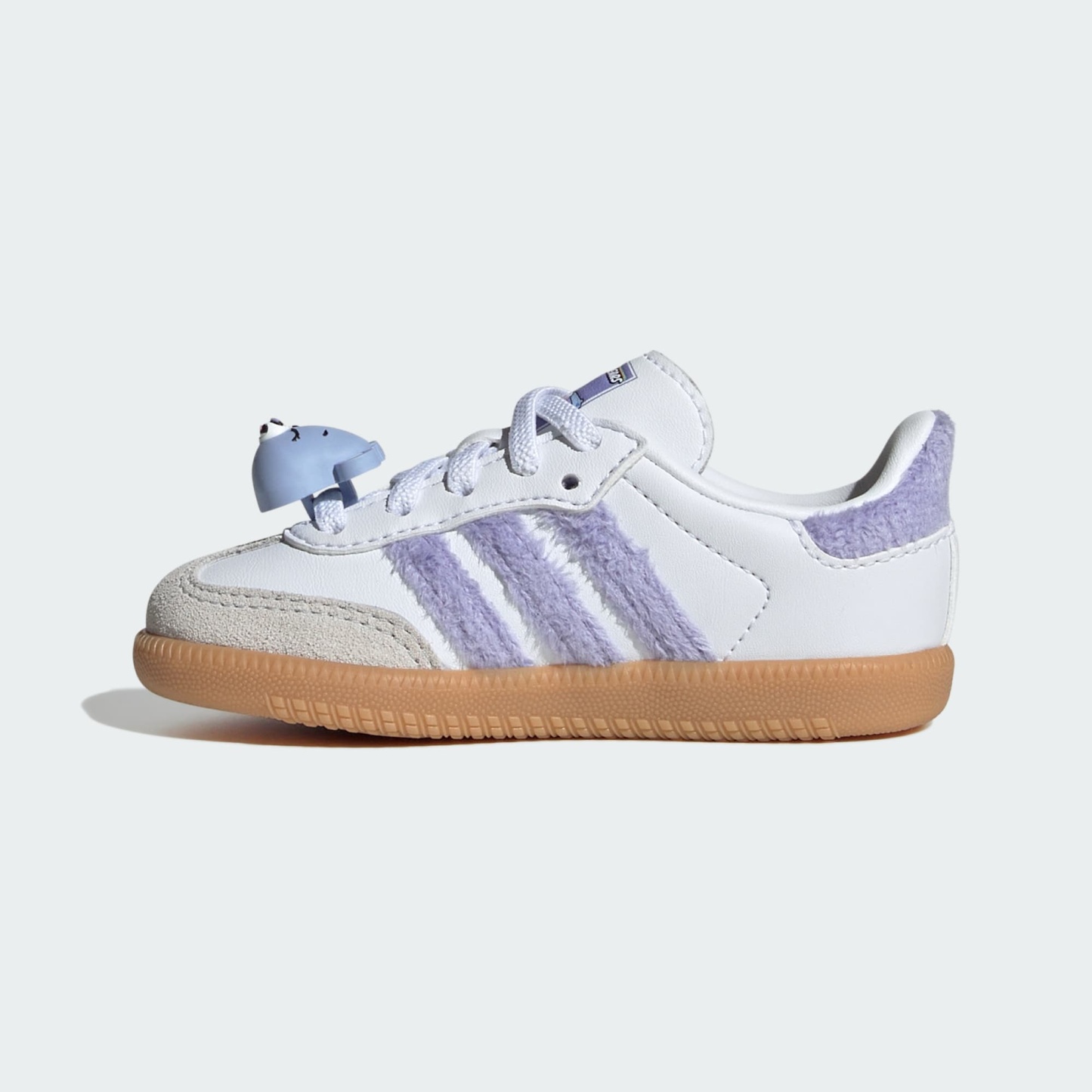 아디다스 CARE BEARS 삼바 OG 컴포트 클로저 EL 운동화 - Light Purple / Cloud White / Blue Dawn
