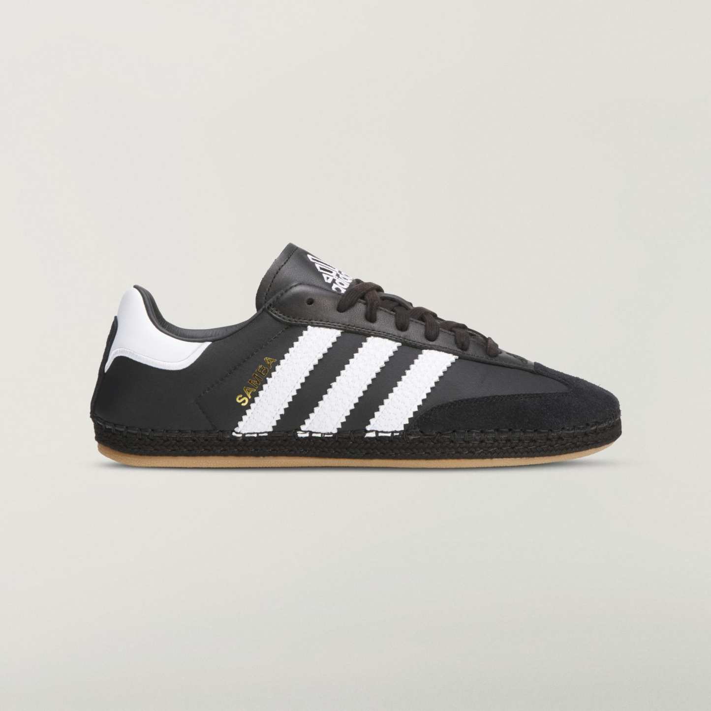CLOT SAMBA ESPADRILLE BY EDC - Core Black / Cloud White / Core Black
