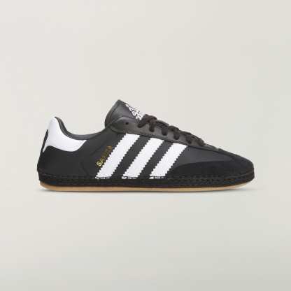 CLOT SAMBA ESPADRILLE BY EDC - Core Black / Cloud White / Core Black