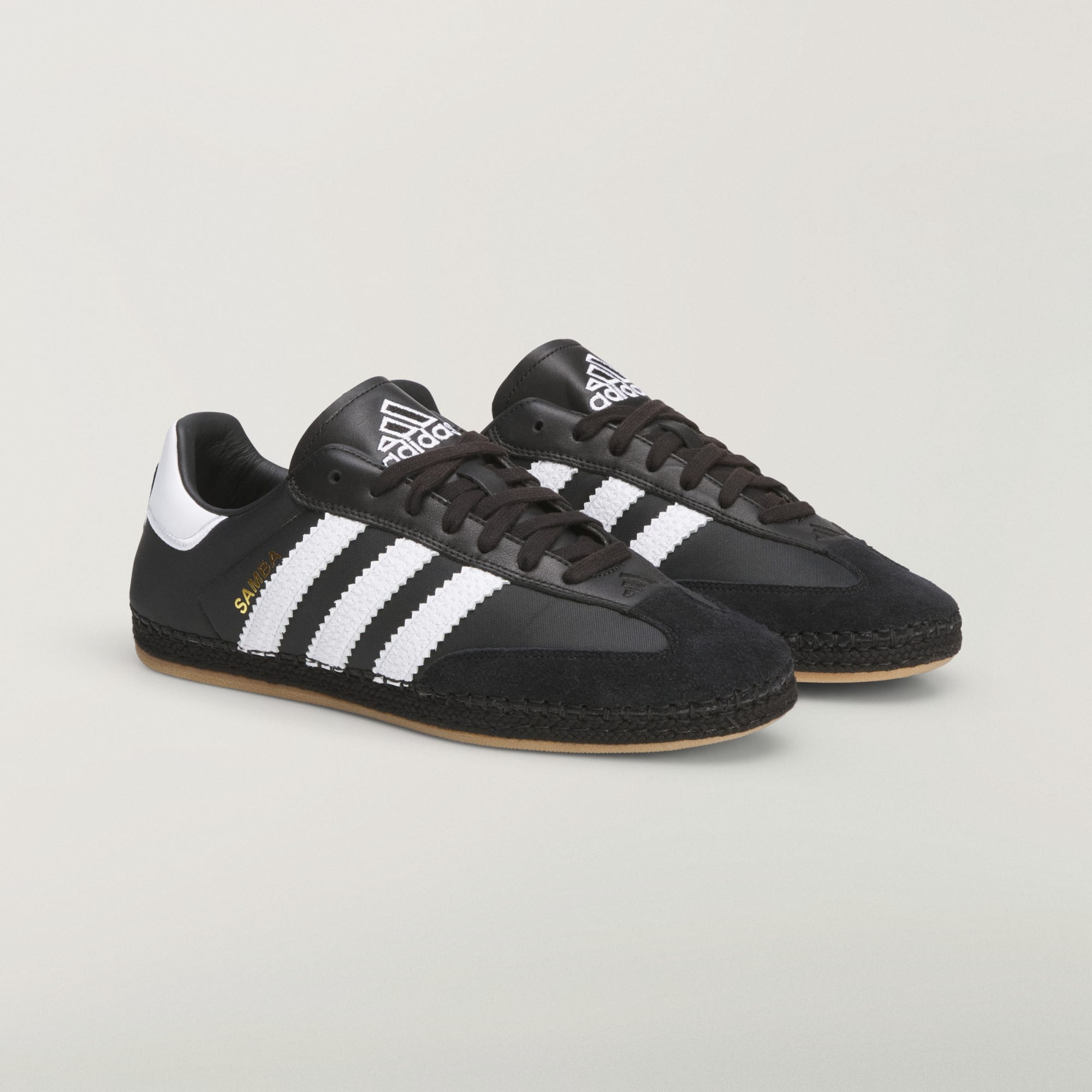 CLOT SAMBA ESPADRILLE BY EDC - Core Black / Cloud White / Core Black