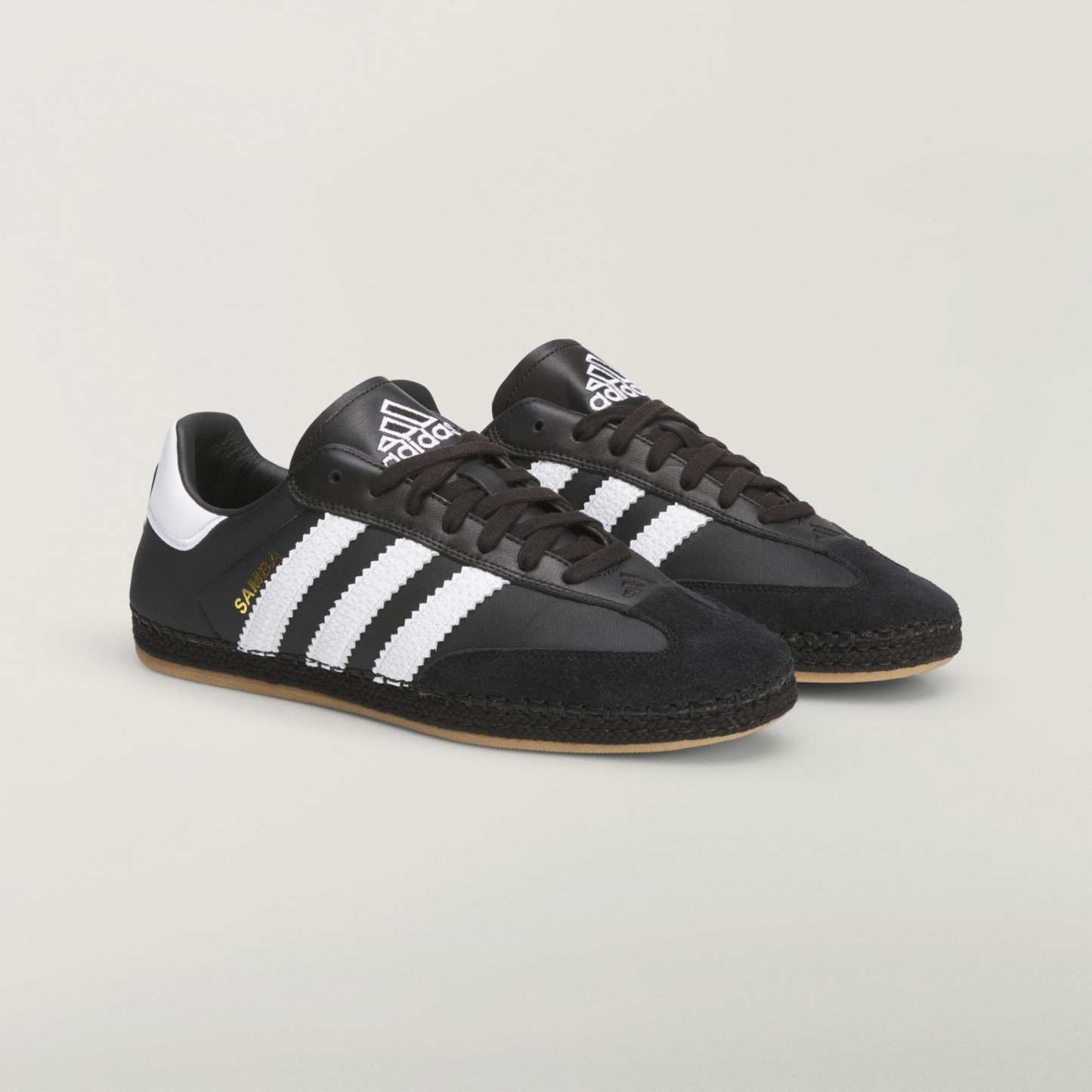 CLOT SAMBA ESPADRILLE BY EDC - Core Black / Cloud White / Core Black