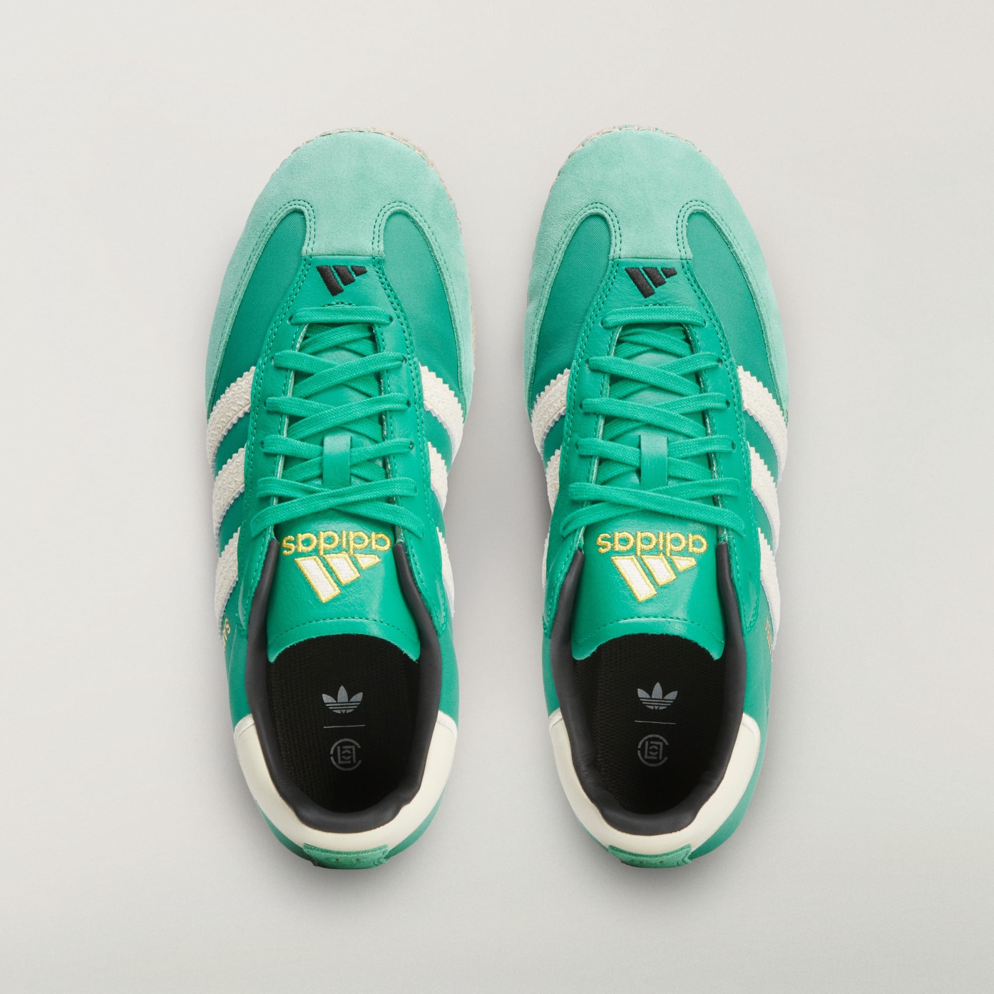 CLOT SAMBA ESPADRILLE BY EDC - Court Green / Warm Vanilla / Core Black