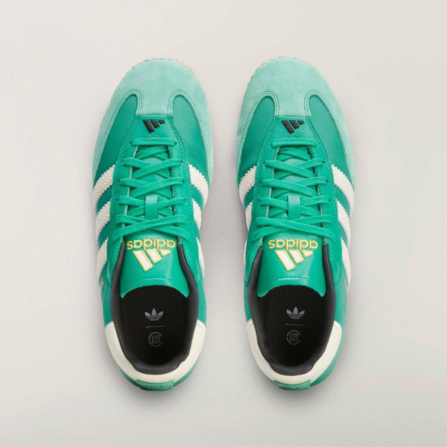 CLOT SAMBA ESPADRILLE BY EDC - Court Green / Warm Vanilla / Core Black