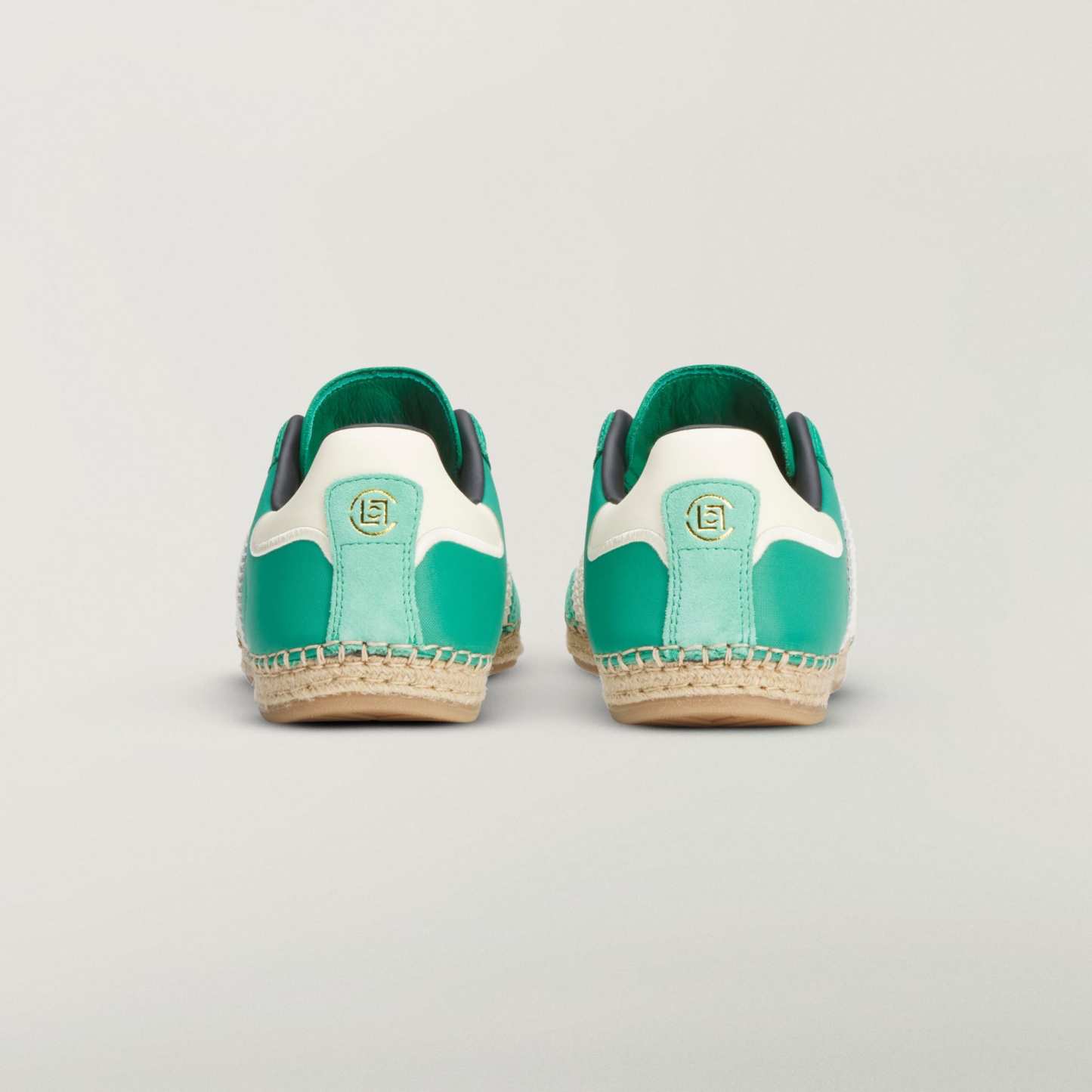 CLOT SAMBA ESPADRILLE BY EDC - Court Green / Warm Vanilla / Core Black