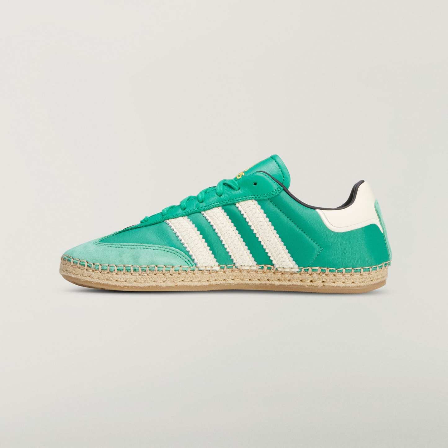 CLOT SAMBA ESPADRILLE BY EDC - Court Green / Warm Vanilla / Core Black