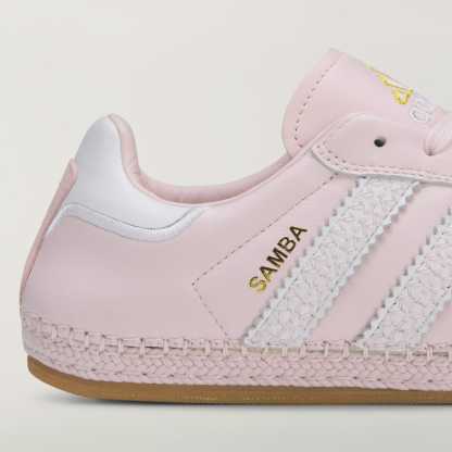 CLOT SAMBA ESPADRILLE BY EDC - Pearl Amethyst / Cloud White / Pearl Amethyst