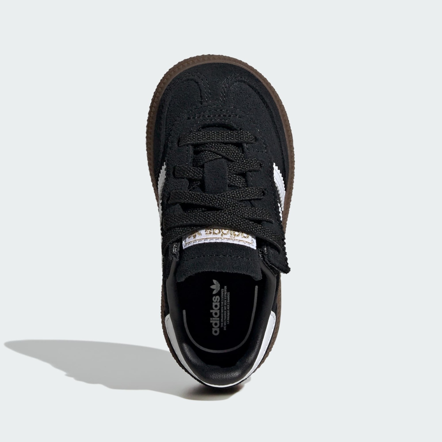 핸드볼 스페지알 컴포트 클로저 EL - Core Black / Cloud White / Gum - JI2898 - Top Portrait View