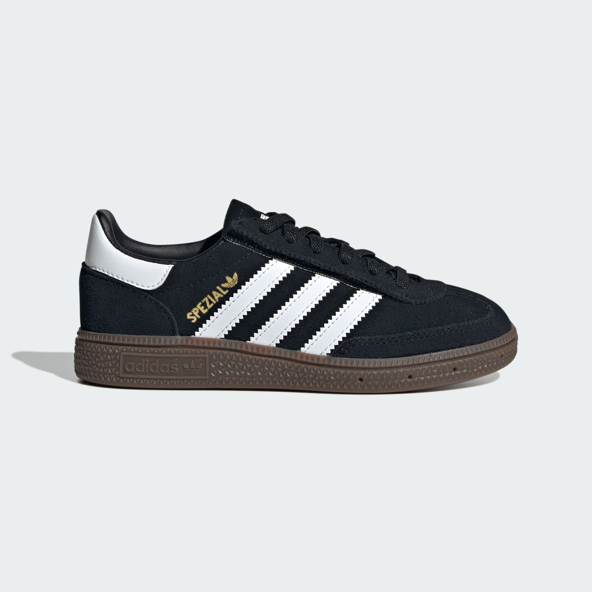 핸드볼 스페지알 컴포트 클로저 EL 키즈 - Core Black / Cloud White / Gum - JQ6382 - Side Lateral Center View
