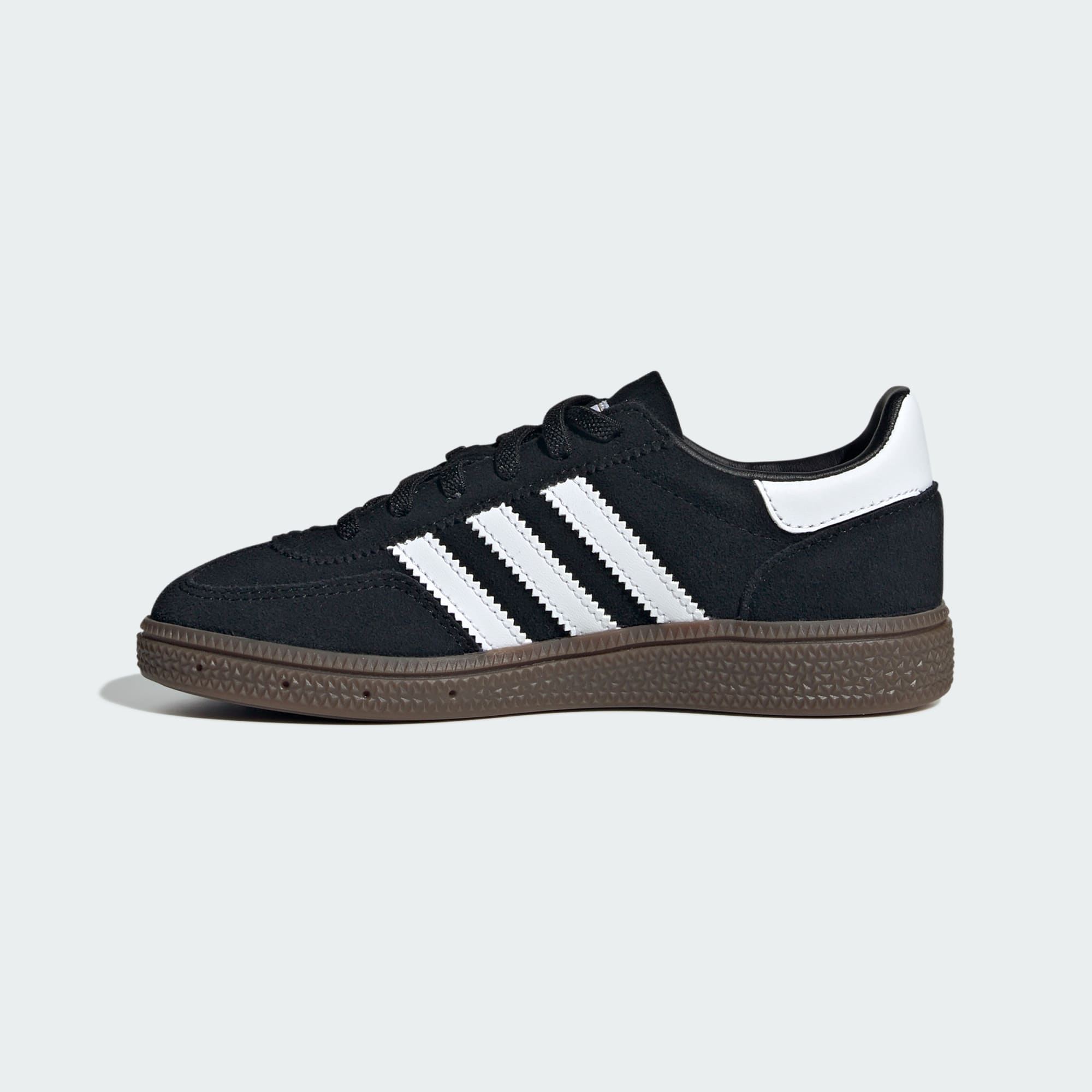 핸드볼 스페지알 컴포트 클로저 EL 키즈 - Core Black / Cloud White / Gum - JQ6382 - Side Medial Center View
