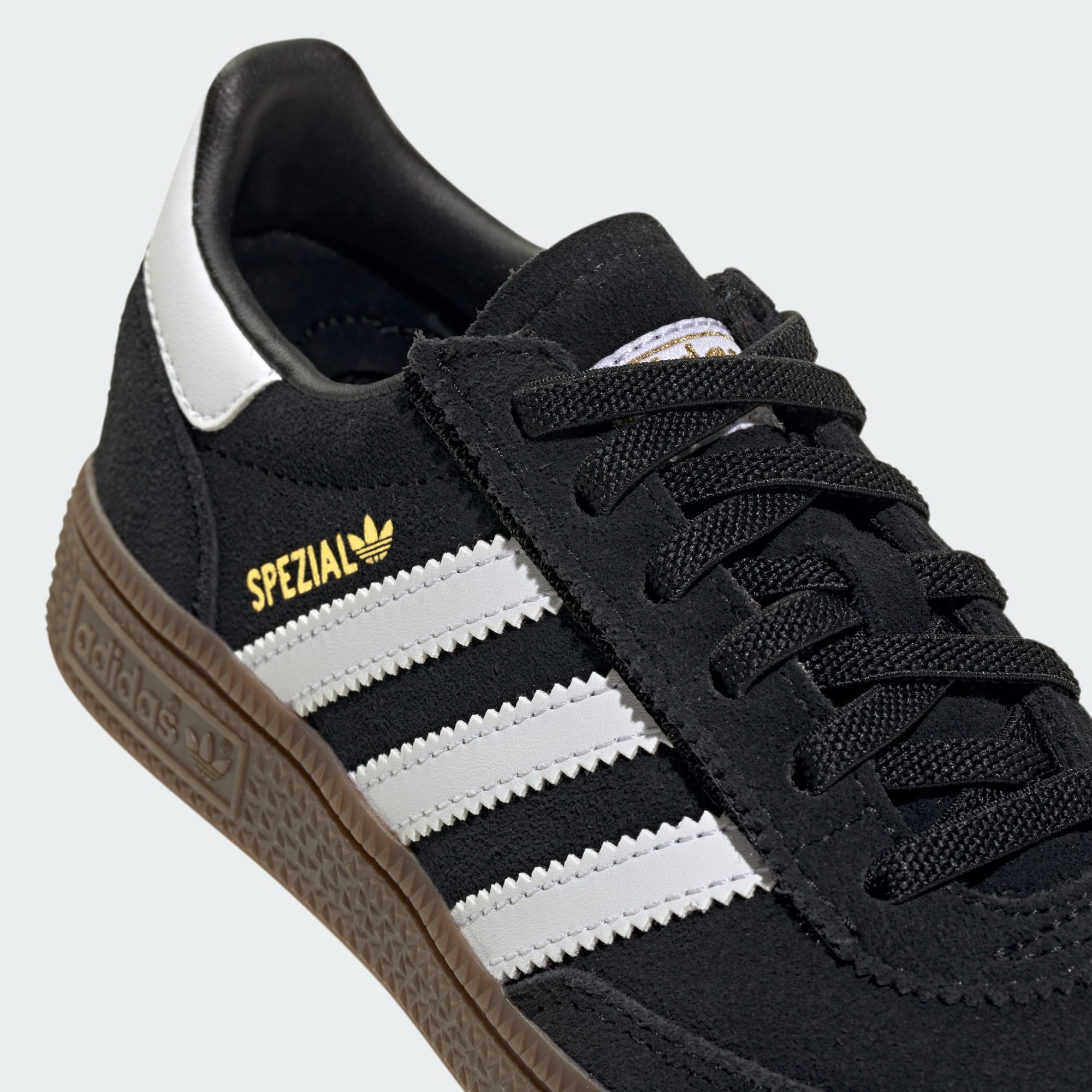 핸드볼 스페지알 컴포트 클로저 EL 키즈 - Core Black / Cloud White / Gum - JQ6382 - Detail View 2