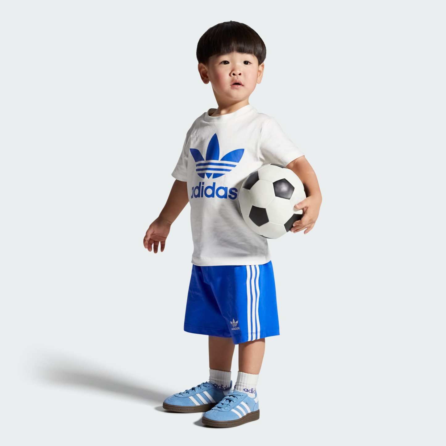 핸드볼 스페지알 컴포트 클로저 EL - Light Blue / Cloud White / Gum - JI2900 - Front View