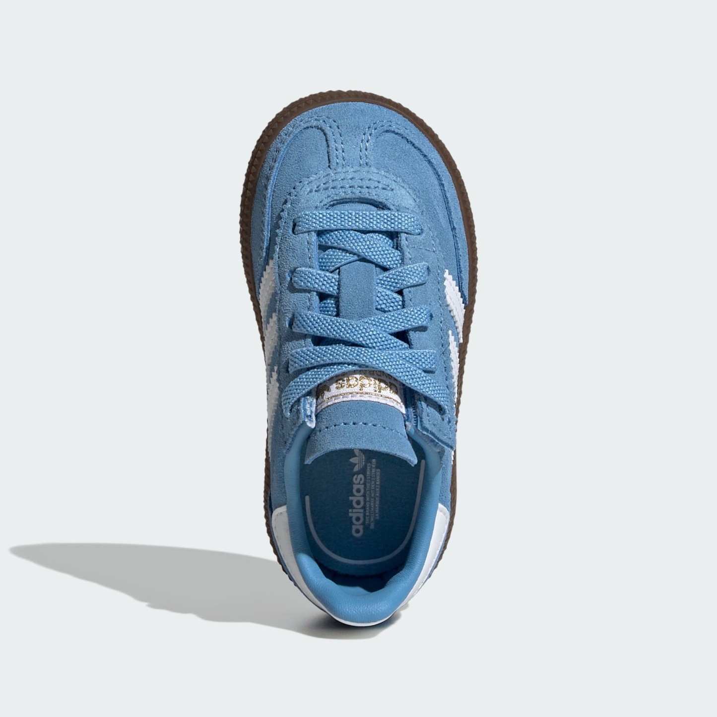 핸드볼 스페지알 컴포트 클로저 EL - Light Blue / Cloud White / Gum - JI2900 - Top Portrait View