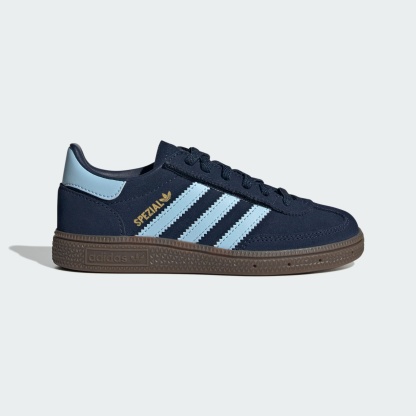 핸드볼 스페지알 컴포트 클로저 EL 키즈 - Collegiate Navy / Clear Sky / Gum - JQ6380 - Side Lateral Center View