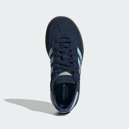 핸드볼 스페지알 컴포트 클로저 EL 키즈 - Collegiate Navy / Clear Sky / Gum - JQ6380 - Top Portrait View