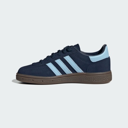 핸드볼 스페지알 컴포트 클로저 EL 키즈 - Collegiate Navy / Clear Sky / Gum - JQ6380 - Side Medial Center View